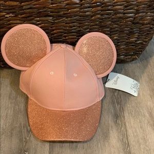 Disney Minnie Ears Hat Rose Gold